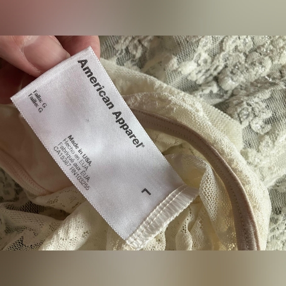 American Apparel lace bodysuit - Picture 3 of 3